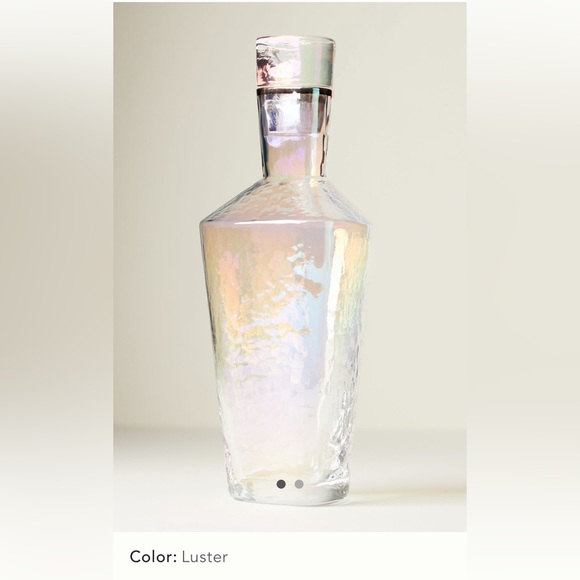 Anthropology, Zaza pieces, Iridescent Glassware priced for each.set - Picture 2 of 8